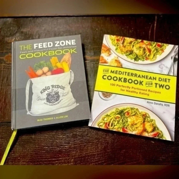 The Feed Zone Cookbook and the Mediterranean Diet Cookbook for 2​